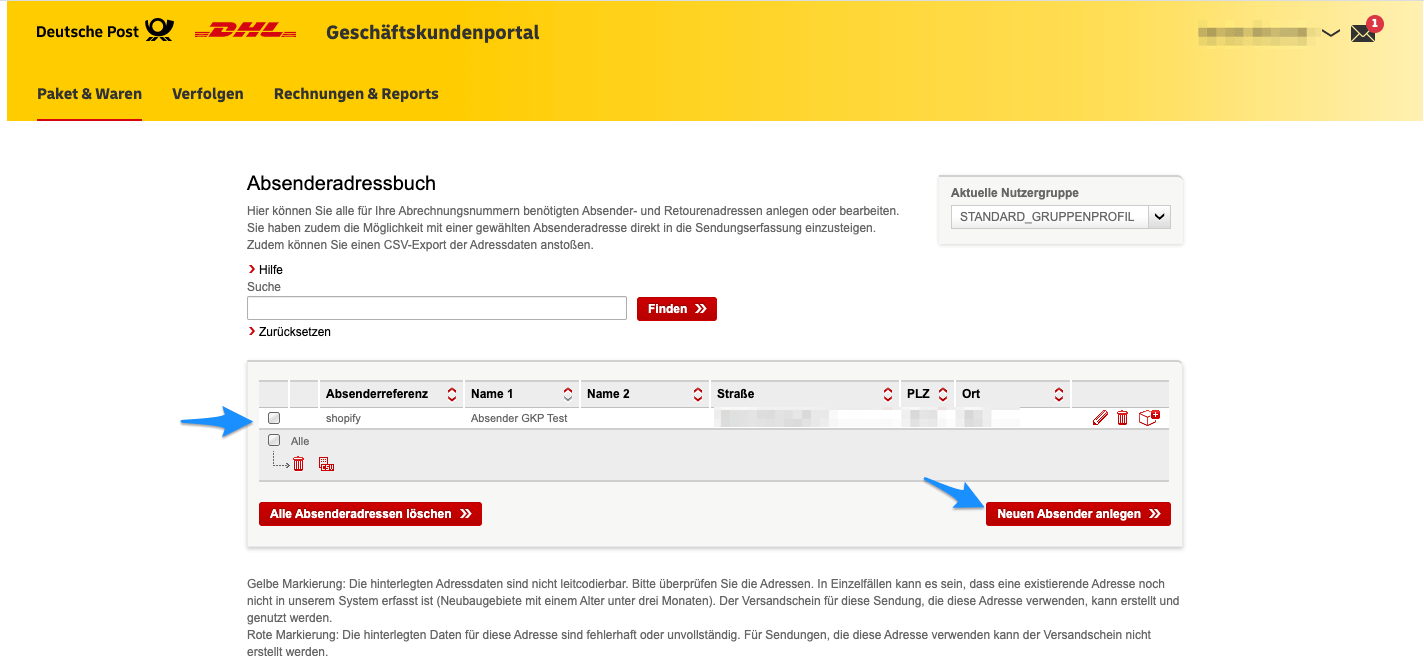 Informationen am Etikett 5